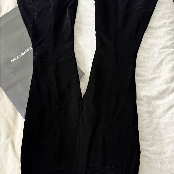 Saint Laurent Black Flare Pants | size 40 | brand new with tags | paid 2800$ - Picture 11 of 14